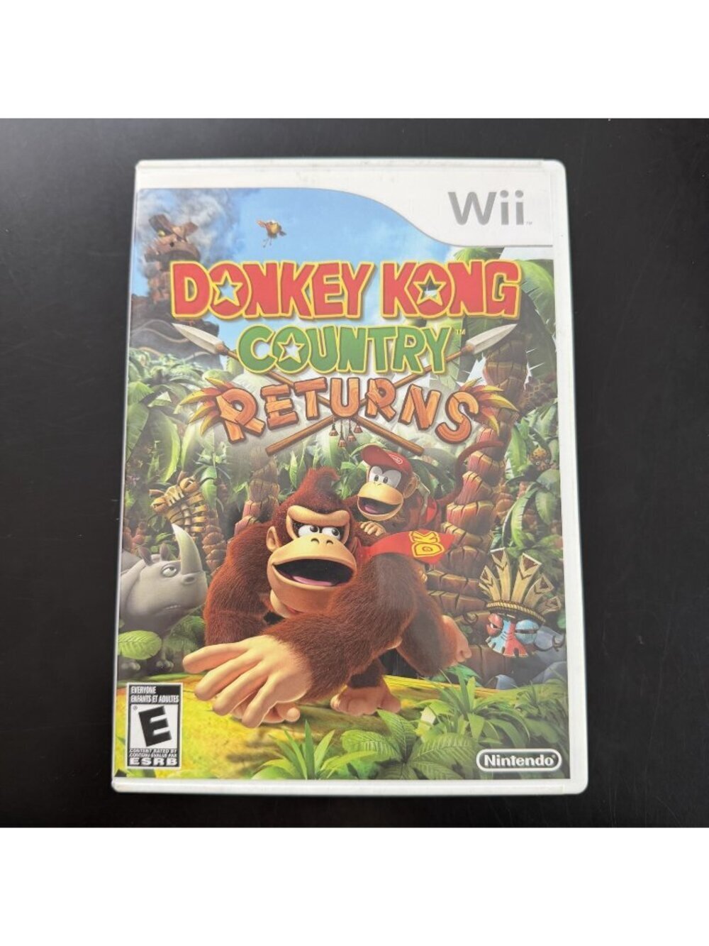 Donkey Kong Country Returns (Nintendo Wii) With Manual & Tested